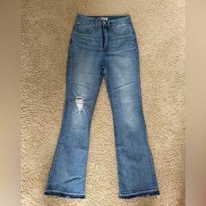 Madewell Distressed Skinny Flare Women's Jeans